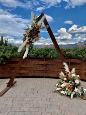 Triangle Wood Arch