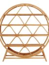 Round "Nahla" Rattan Display
