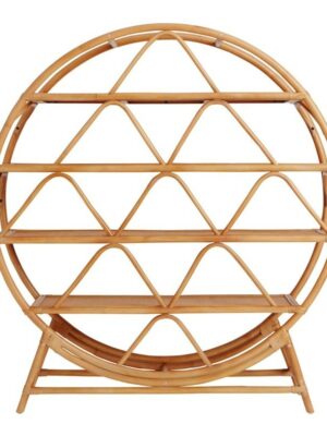 Round "Nahla" Rattan Display