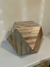 Sheesham Octagonal Wood Side Table