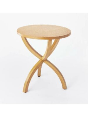 Small Round Wood Accent Table - Mesa Verde