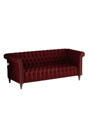 Burgundy Chesterfield Sofa
