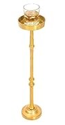Gold Single Drink Accent Table