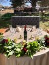 Grey Velvet High Back Settee
