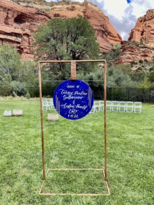 Copper Pipe Stand