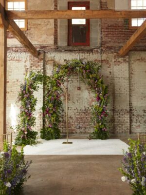 Gold Soprano Arch Decorated